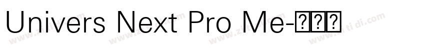 Univers Next Pro Me字体转换 Univers Next Pro Me字体转换